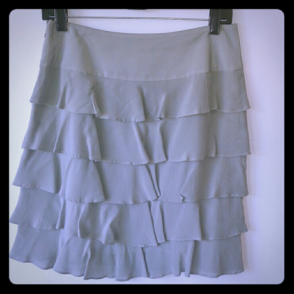 Talbots Petite Tiered Career Skirt